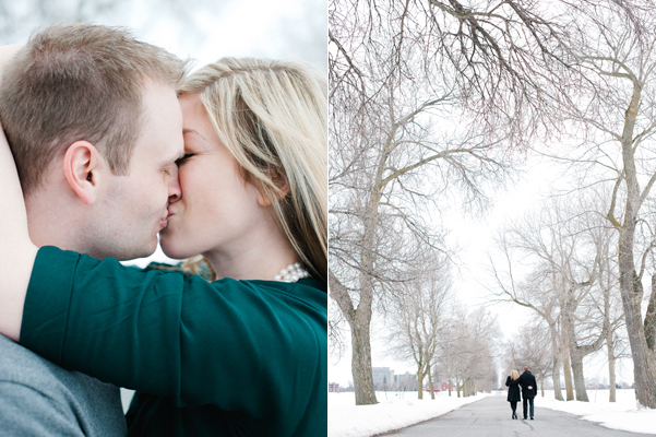 winter engagement session ottawa