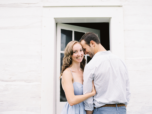 Stephanie and Alex's Engagement Session at the Cumberland Museum