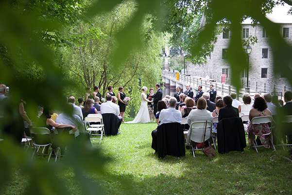 Wedding at Watson's Mill, Manotick, Ontario
