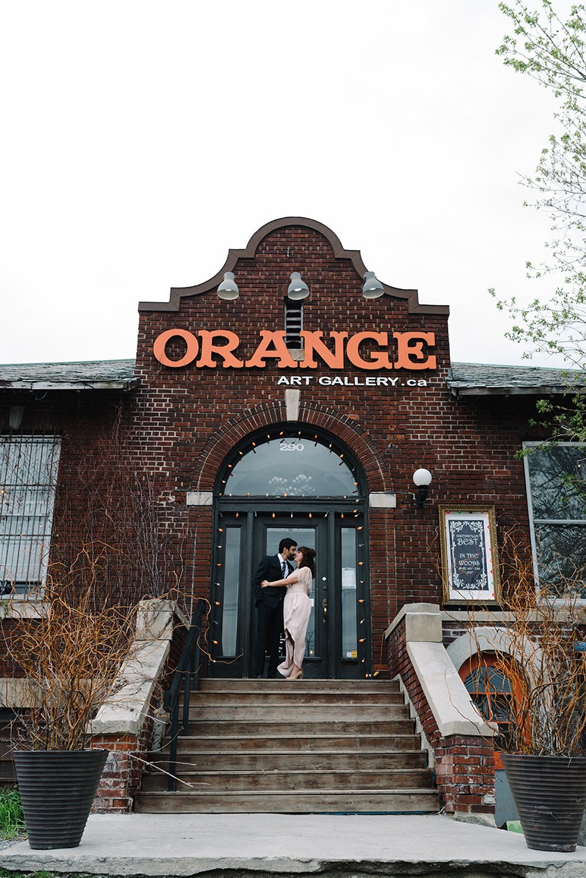 Orange Gallery Wedding 